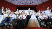 Lễ cưới tập thể 'Giấc mơ có thật' dành cho người khuyết tật, có hoàn cảnh khó khăn