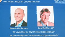 Giải thưởng Nobel Hóa học 2021 đề cao nghiên cứu về hình thức xúc tác