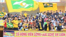 SLNA đấu HAGL, sân Vinh mở cửa đón khán giả