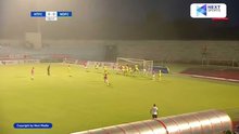 Video bàn thắng Hà Tĩnh 2-0 Nam Định: Thắng trong trận 'thủy chiến'