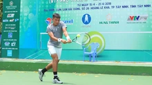 Tay vợt số 1 Việt Nam Lý Hoàng Nam lên ngôi trên sân nhà