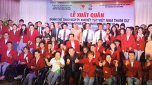 Đoàn thể thao người khuyết tật Việt Nam đặt mục tiêu 9 HCV Đại hội châu Á