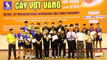 Việt Nam chỉ có HCĐ ở giải bóng bàn quốc tế Cây vợt vàng mở rộng 2018