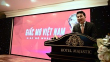 Ứng viên Phó Chủ tịch VFF 'mơ' đưa Việt Nam tới World Cup