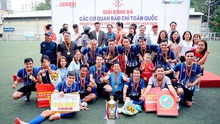 Thông tấn xã Việt Nam vô địch Press Cup 2020