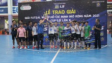 Thái Sơn Nam Quận 8 vô địch giải futsal TP.HCM mở rộng
