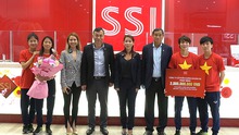 Đội tuyển nữ Việt Nam nhận 2 tỷ tiền thưởng từ SSI
