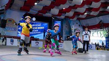 300 VĐV tranh tài ở Giải vô địch trẻ Roller Sports toàn quốc