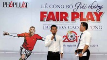 Anh Khoa rớt nước mắt trong ngày phát động giải Fair Play 2017