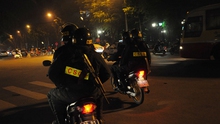 Từ hôm nay, cảnh sát hình sự, cảnh sát cơ động Hà Nội ra quân tổng kiểm tra hành chính ban đêm