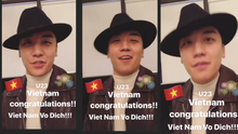 VIDEO Seungri (BigBang) chúc mừng U23 Việt Nam: ‘Giấc mơ đã trở thành hiện thực’