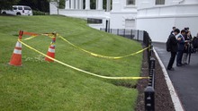 'Hố tử thần' xuất hiện trong khuôn viên Nhà Trắng