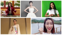 Xem Chung kết Hoa hậu Quốc tế 2018: Dàn hoa hậu, á hậu cổ vũ 'tiếp sức' Thùy Tiên