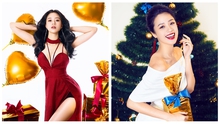 Người đẹp Biển Nguyễn Hoàng Bảo Châu ngọt ngào, quyến rũ đón Noel