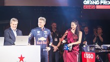 Khởi động F1 Việt Nam: Phương Mai run rẩy khi gặp tay đua huyền thoại David Coulthard