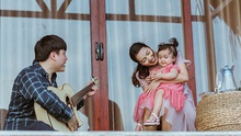 Ca sĩ Nguyễn Ngọc Anh phát hành MV mừng thôi nôi con gái nhỏ