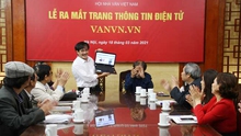 Hội Nhà văn Việt Nam ra mắt trang thông tin điện tử mới