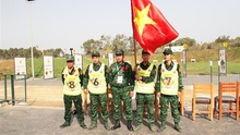 Army Games 2021: Đội tuyển Việt Nam đoạt giải Nhì đồng đội thi bắn súng AK tại Algeria