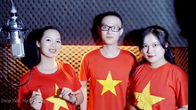 Các nghệ sĩ hát 'Quyết thắng Việt Nam ơi' cổ vũ đội tuyển
