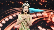 Khoảnh khắc lịch sử Thùy Tiên đăng quang Hoa hậu Hòa bình quốc tế 2021