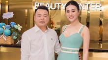 Phương Oanh đăng loạt ảnh cùng bạn trai doanh nhân dự sự kiện