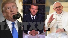Nghe THÔNG ĐIỆP NĂM MỚI 2018 của các nhà lãnh đạo thế giới
