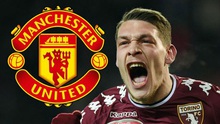 Nhờ 'siêu cò' Mendes, Man United sắp có Belotti với giá 70 triệu bảng