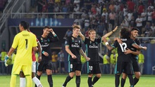 Xem video clip trận Real Madrid 2-1 Manchester United ở Siêu Cúp châu Âu 2017