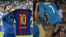 'Ronaldo ám ảnh Messi tới mức sao chép cả màn giơ áo ăn mừng'