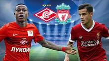 Xem trực tiếp trận Liverpool - Spartak Moskva (02h45, ngày 7/12)