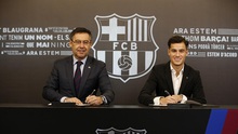 Coutinho mang 'hung tin' cho Barcelona trong ngày chính thức kí hợp đồng