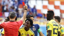 ĐIỂM NHẤN Colombia 1-2 Nhật Bản: Thẻ đỏ khiến Colombia ôm hận. James Rodriguez không thể là 'cứu tinh'