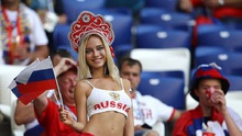 CĐV Nga nóng bỏng nhất World Cup phủ nhận là sao phim khiêu dâm