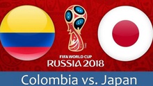 Xem trực tiếp trận Colombia - Nhật Bản (19h00, 19/6) ở đâu?