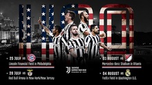 Lịch thi đấu giao hữu Hè 2018 của Juventus