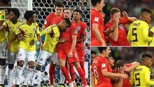 Colombia bị chỉ trích chơi thô bạo với cầu thủ Anh từ trong đến ngoài sân cỏ