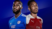 Cardiff City 2–3 Arsenal (KT): Lacazette và Aubameyang toả sáng, Arsenal nhọc nhằn giành 3 điểm
