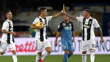Empoli 1-2 Juventus: Ronaldo lập cú đúp giúp Juventus ngược dòng thành công