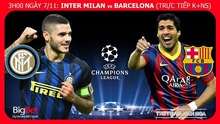 Nhận định bóng đá Inter Milan vs Barcelona (03h00 ngày 7/11)