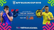 Nhận định bóng đá, dự đoán bóng đá và nhận định Thái Lan vs Malaysia (19h00, 5/12). VTV6, VTC3 trực tiếp bóng đá