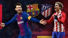 Video bàn thắng trận Barcelona 1-0 Atletico Madrid