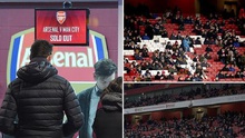 Arsenal báo có 1.447 ghế trống ở trận gặp Man City, bị Gary Neville cười nhạo
