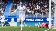 Eibar 1-2 Real Madrid: Ronaldo lại lập cú đúp, Real tiếp mạch hưng phấn