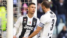 Juventus 2-1 Sampdoria: Ronaldo 'gánh team'. VAR giúp Juventus thoát bàn thua ở phút cuối