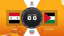 Video Syria 0-0 Palestine: Hòa trong thế hơn người, Syria lỡ cơ hội lấy ngôi đầu