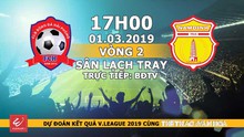 Xem trực tiếp bóng đá Hải Phòng vs Nam Định (17h00, 01/03). BĐTV trực tiếp