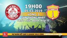 Nhận định TP.HCM vs Nam Định (19h00, 05/03). Trực tiếp BĐTV, HTV TT