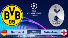 Nhận định bóng đá, dự đoán bóng đá Dortmund vs Tottenham (03h00 ngày 6/3), vòng 1/8 Cúp C1. Trực tiếp K+ PM
