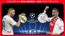 Nhận định bóng đá Real Madrid vs Ajax (3h00 ngày 6/3). Kèo bóng đá. Trực tiếp cúp C1