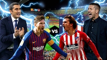 Nhận định bóng đá Barcelona vs Atletico Madrid (1h45 ngày 7/4), vòng 31 La Liga